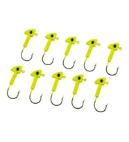 Jighead - Zoka - Kurşunlu Olta İğnesi - (XH-A 06) - Açık Yeşil - 8 Gr - 10 Adet