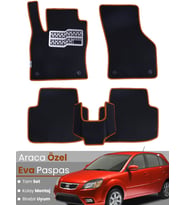 KİA RİO HATCHBACK (2005-2011) Uyumlu EVA Paspas Tam Set–Araca Özel,Kolay Montaj,Su Geçirmez