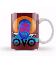 Drake OVO LOGO Kupa Bardak Porselen