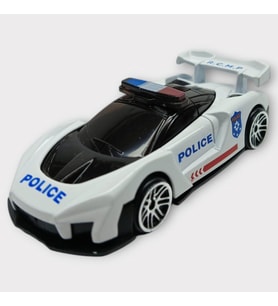 Metal Mini Polis Arabası  8 cm - Polis - 4