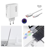 Orijinal Xiaomi Şarj Cihazı Telefon Veya Bilgisayar İçin - 120 Watt MDY 14 EE