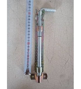 20 cm Yaylı Sürgü (Asma Kilit Takmalı) ve 6 Adet Vida