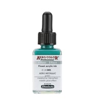 Schmincke Aero Color Akrilik Mürekkep 28 ml 905 Aero Metallic Green