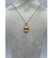 Çelik Gold Labu Kolye - 25-ctr335