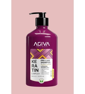 Agiva Keratin Complex Pro Care Onarıcı ve Isı Koruyucu Saç Bakım Şampuanı-1000ML