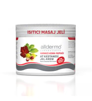 Alldermo At kestanesi Kırmızı Asma Yaprağı Isıtıcı jel Krem 500 ml