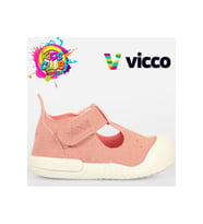 Vicco Loro II 950.E25Y.261 Anatomik Taban Kız Çocuk İlkadım Ayakkabı Pudra 19-21