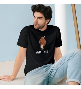 Unisex Tişört 5459 (Siyah)