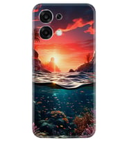 Oppo A6 Pro Kılıf Boutique Baskılı Resimli Okyanus Pcode -067