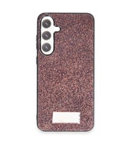 Onegif  Galaxy A55 5g Bright Simli Kapak - Derin Mor