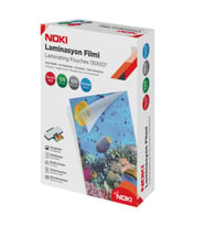 Noki Laminasyon Film 125Mic 78X102mm 7,80cmx10,20cm 100 lü Pvc Kimlik Tipi
