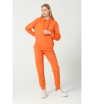 Kadın Yumuşak Kumaş Eşofman Takımı Eşofman Altı ve Sweatshirt