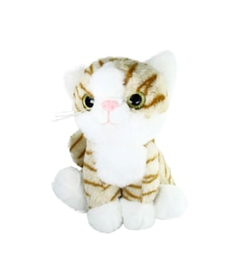Sevimli Peluş Kedi Uyku Arkadaşı Hediyelik 30 cm (Çok Renkli)