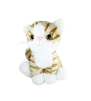 Sevimli Peluş Kedi Uyku Arkadaşı Hediyelik 30 cm (Çok Renkli)