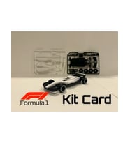 🏁 Formula 1 Aracı – Mini Kit Card (Minyatür Model)