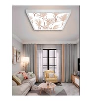 New Art-salon-avize-60x60-54w-led-armatür-oturma-odası-aydınlatma-desenli-panel-salon-led-avize- A+