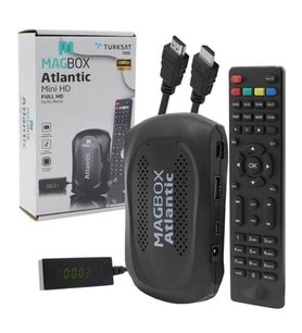 Magbox Atlantic Display Gözlü Tkgs'li 1080P Full HD Mini Uydu Alıcısı