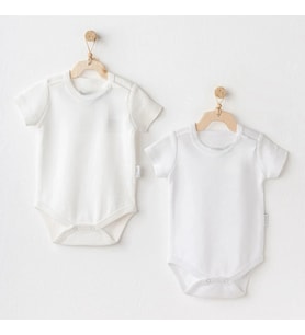AC25211 Short Sleeve 2'Li Basic Body Ekru