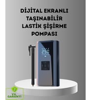 Dijital Ekranlı Kablosuz Hava Pompası LED LED'li 12V 80W