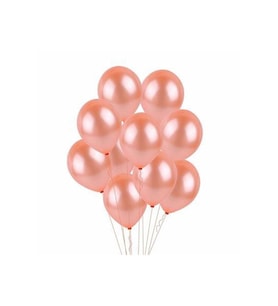 Metalik Rose Gold Balon 10'lu M131