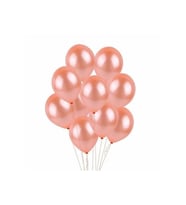 Metalik Rose Gold Balon 10'lu M131