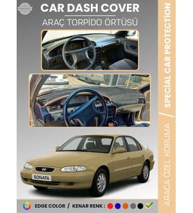HYUNDAİ SONATA (1993-1998) Torpido Örtüsü Ön Göğüs Koruma Torpido Koruma Tam Uyum Çatlamayı Önler
