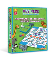 Peş Peşe Hayvanların Peşinde Kutu Oyunu