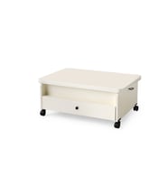 SEFA HOME ÇEKMECELİ TEKERLEKLİ SİHİRLİ SEHPA 106R (Ekru)