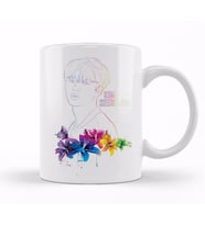 Bts Kim Seokjin Army K pop Kupa Bardak Porselen