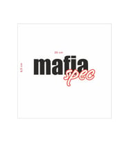 Mafia Spec Araç Yazısı Sticker (Karışık)