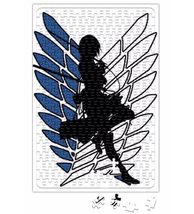 Attack On Titan Mikasa Puzzle 240 Parça Yapboz