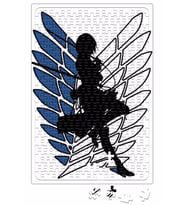 Attack On Titan Mikasa Puzzle 240 Parça Yapboz