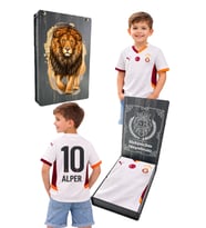 PUMA GALATASARAY ÇOCUK MAÇ 24/25 BEYAZ FORMA UV KUTU+KÖ