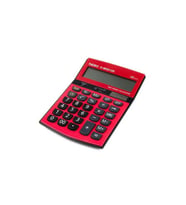 Noki H-MS010 Kırmızı Hesap Makinesi 12 Haneli