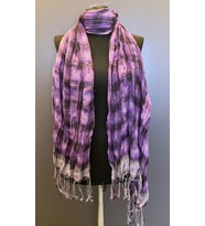 160X65 CM MOR KADIN FULAR ŞAL