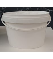 3 LİTRE PLASTİK KOVA - BEYAZ - 3 LT SAPLI - SIZDIRMAZ KİLİTLİ ÇOK AMAÇLI KAPAKLI KOVA - BOYA KOVASI , ZEYTİN KOVASI , SAKSI VB ALANLARDA KULLANILABİLİR - GIDA UYUMLU DEĞİLDİR