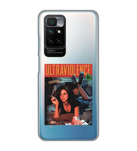 Redmi 10 2022 Uyumlu Lana Del Rey Ultraviolence Desenli Şeffaf Telefon Kılıfı