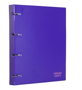 Önder Raınbow Colors 4 Halkalı Pvc Mor 122-22
