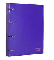 Önder Raınbow Colors 4 Halkalı Pvc Mor 122-22