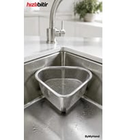 ByMyHand Paslanmaz Çelik Üçgen Lavabo Süzgeci Lavabo İçi Süzgeç