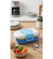 500 ML PASLANMAZ ÇELİK YEMEK KUTUSU BESLENME KABI LUNCH BOX ÇATAL İLE BİRLİ