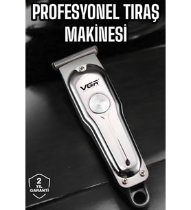 Tıraş Makinesi Güçlü Motor Şarjlı Uzun Pil Ömürlü