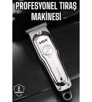 Tıraş Makinesi Güçlü Motor Şarjlı Uzun Pil Ömürlü