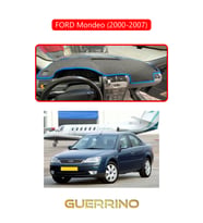 FORD Mondeo (2000-2007)TORPİDO KORUMA HALISI KIRMIZI KENAR