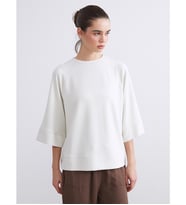 LCW Vision Bej Bisiklet Yaka Kadın Sweatshirt