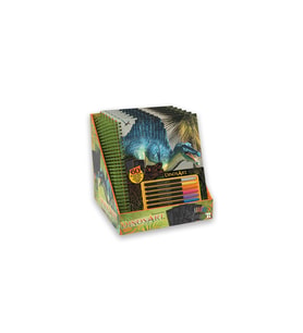 LORDSTORE513 Dinosart Kara Sayfalı Boyama Kitabı