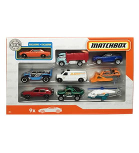 Matchbox Araba Seti 9 Lu x7111