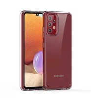Galaxy A32 4G Kılıf Zore Coss Şeffaf Sert Silikon Kılıf (Renksiz)