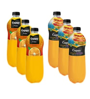 Cappy Pulpy 1 lt Meyve Suyu Seti 6 lı Karma Paket