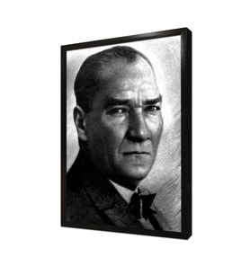 Atatürk Çerçeveli Mdf Tablo